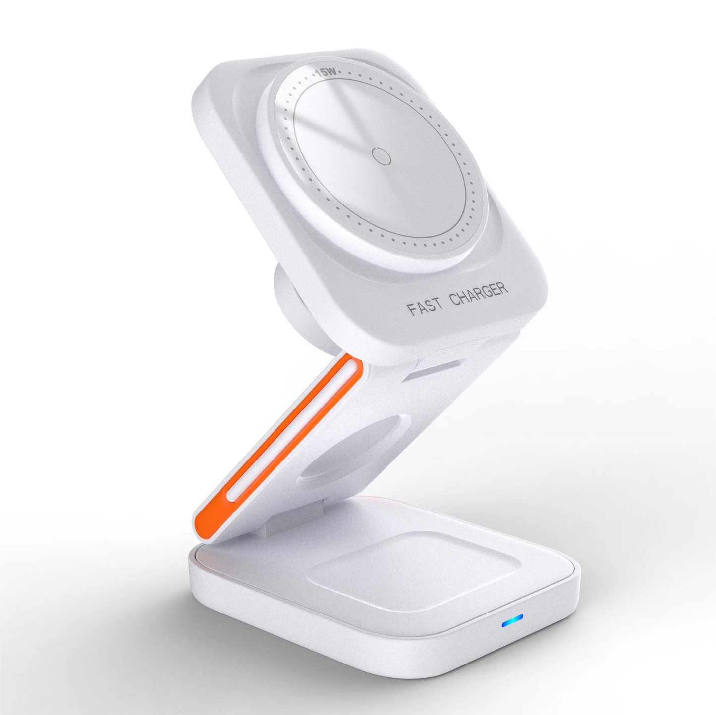 30W 3 in 1 Wireless Charger Phone Magnetic Foldable Wireless Charging Station for iPhone 16 15 14 13Pro Apple Watch 8 9 Airpods Casever