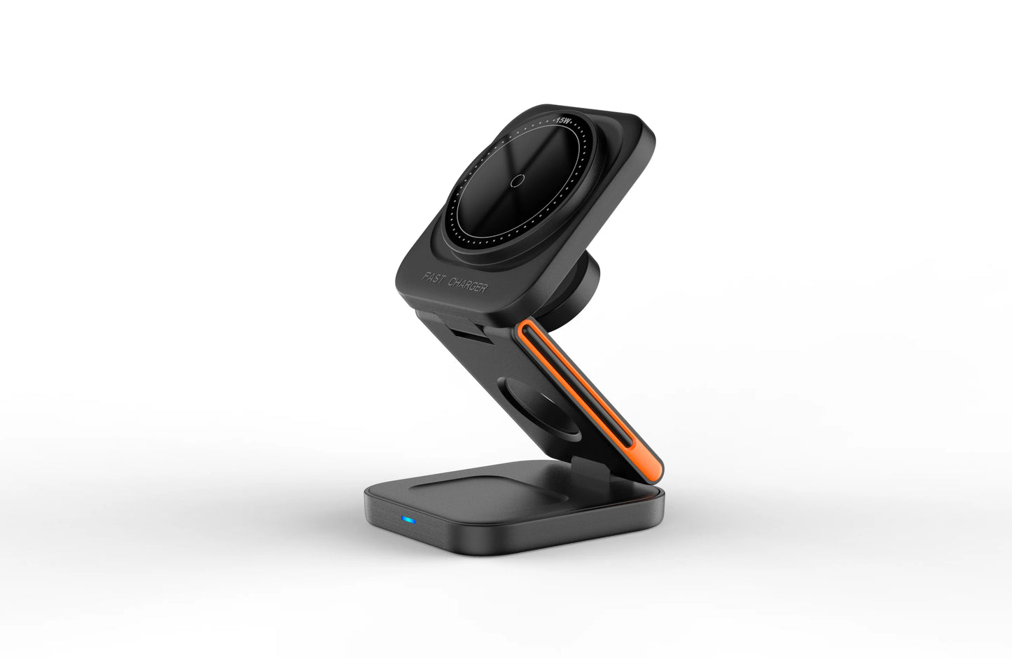30W 3 in 1 Wireless Charger Phone Magnetic Foldable Wireless Charging Station for iPhone 16 15 14 13Pro Apple Watch 8 9 Airpods Casever