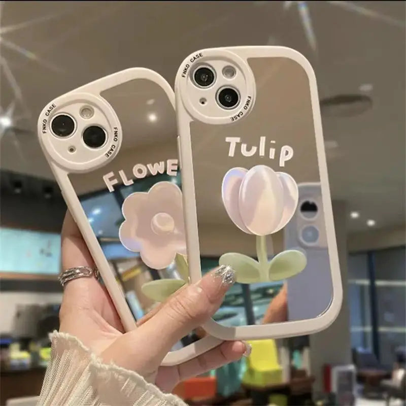 Case For Samsung A54 A14 A24 A34 5G A13 S22 S21 Ultra S20 Plus A53 A20S A30 A22 A70 A03S A71 A72 A33 A10S A23 A31 cover Tulip Casever