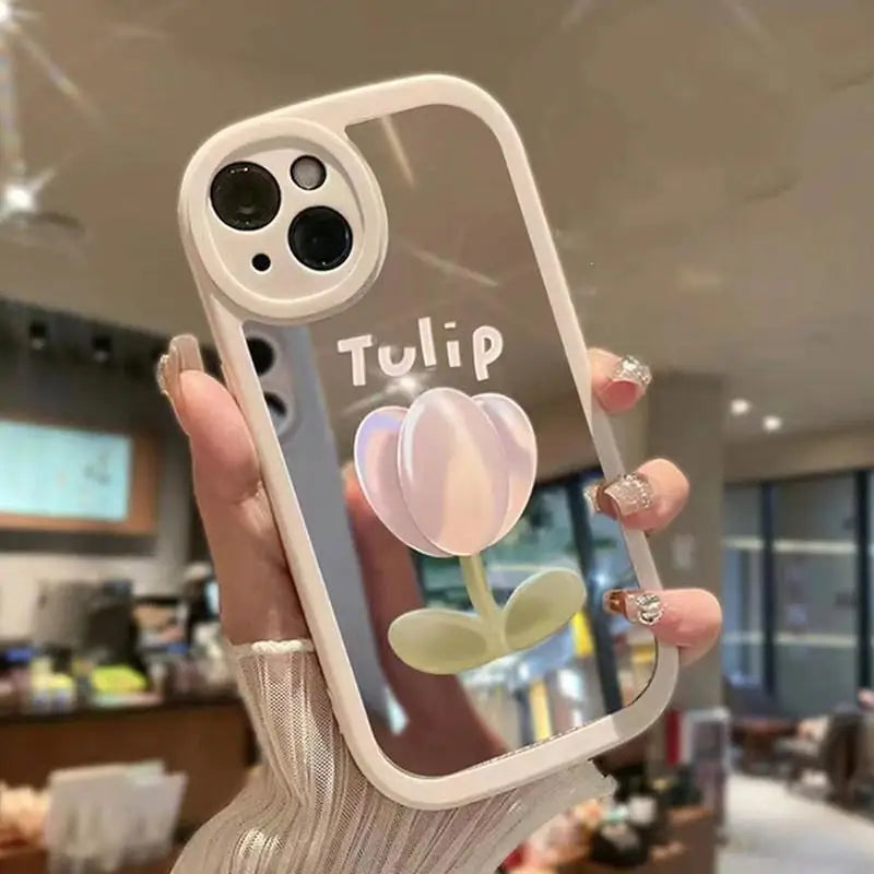 Case For Samsung A54 A14 A24 A34 5G A13 S22 S21 Ultra S20 Plus A53 A20S A30 A22 A70 A03S A71 A72 A33 A10S A23 A31 cover Tulip Casever