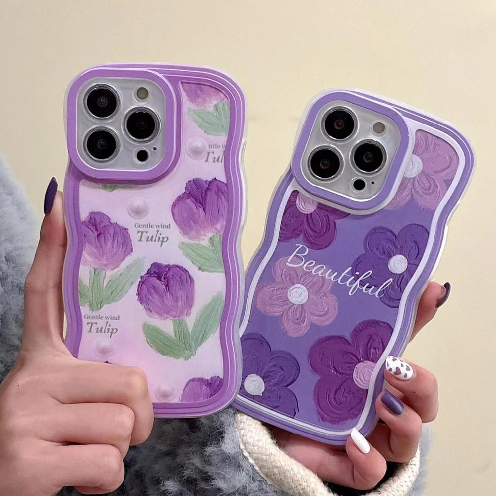 Case For Xiaomi Redmi Note 5A Note 8 Pro Redmi Note 9 9S 9 Pro max Note4 Note5 Lens Protective Cover Phone Cases Cute Curly Wavy Casever