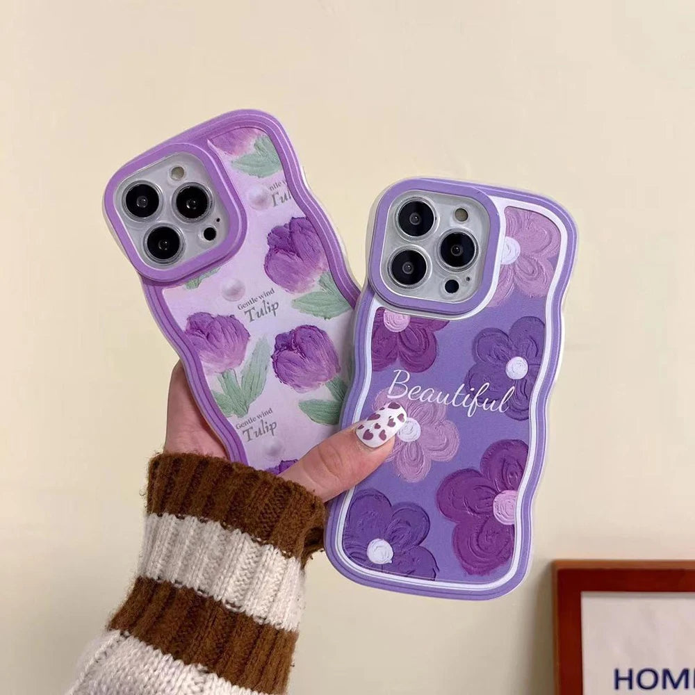 Case For Xiaomi Redmi Note 5A Note 8 Pro Redmi Note 9 9S 9 Pro max Note4 Note5 Lens Protective Cover Phone Cases Cute Curly Wavy Casever