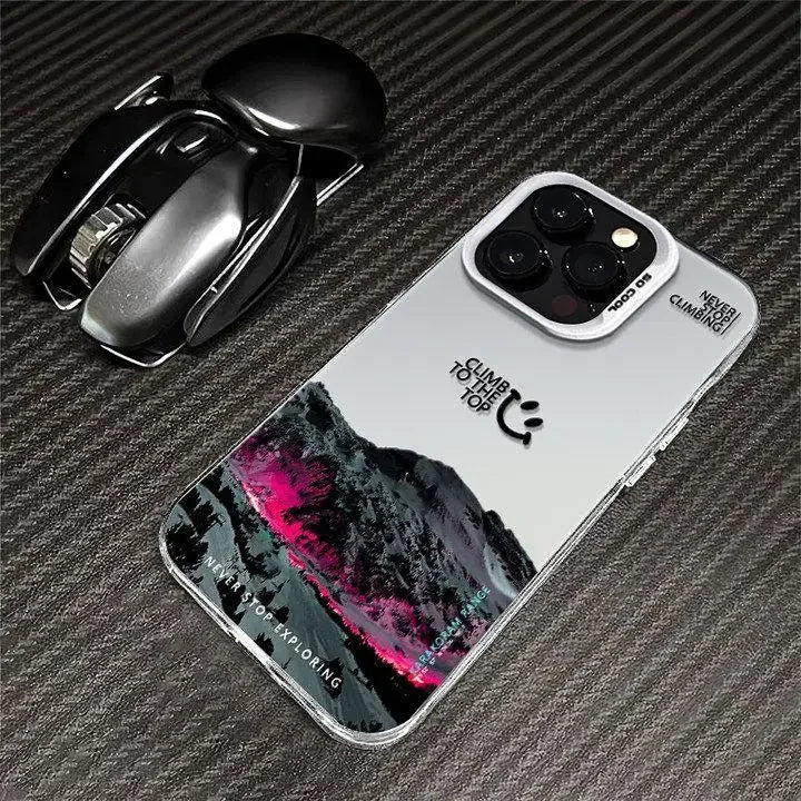 Cellphone Case For Huawei Nova 9 7 P30 P40 Mate 30 Pro 40 Honor50 Case Cover Snow Mountain Landscape Sunset Matte Hard Funda Casever