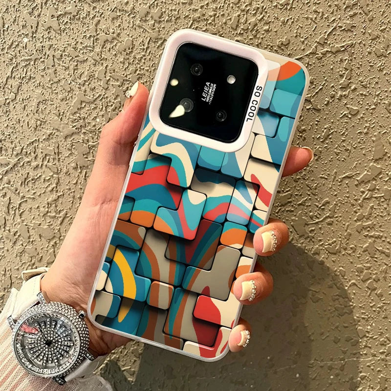 For Funda Xiaomi 13T 14 Poco F6 X6 Pro Redmi Note 13 12 11 11S Pro 13Pro 12Pro 4G 5G Pro Global Case Cute Men Women Phone Cover Casever