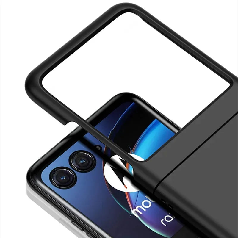 Hard PC Case For Motorola Razr 40 Ultra Moto Razr Plus 50 Ultra Shockproof Silicone Front Back Cover Bumper Protective Shell Casever