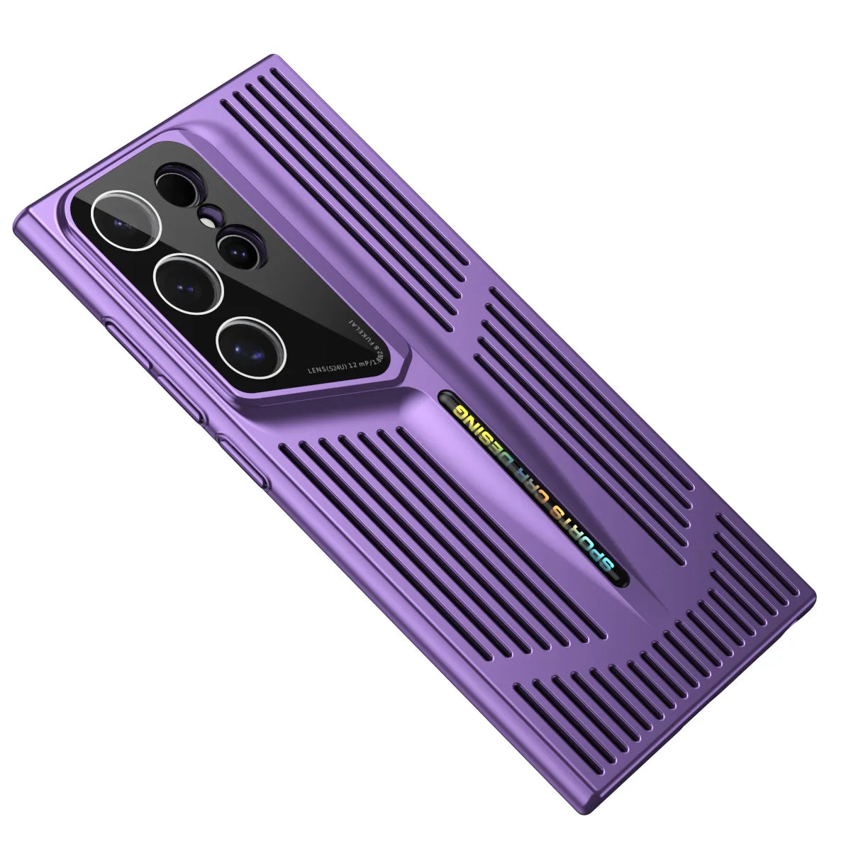 Luxury Ultra Thin Heat Dissipation Mesh phone Case for Samsung Galaxy S24 S22 S23 Ultra S24Plus Lens Protection Shockproof Cover Casever