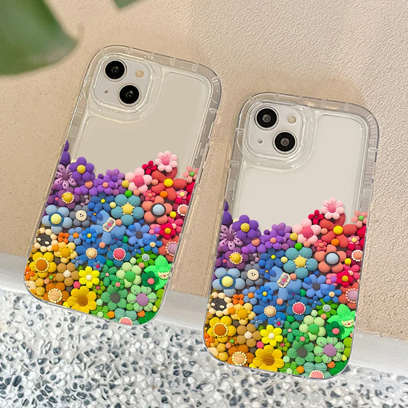 Smile Phone Case For Iphone 11 13 Pro Max 14 15 12 XR 7 8 Plus X Xs SE 2020 14promax 15promax 13promax Soft Silicon Fundas Cover Casever