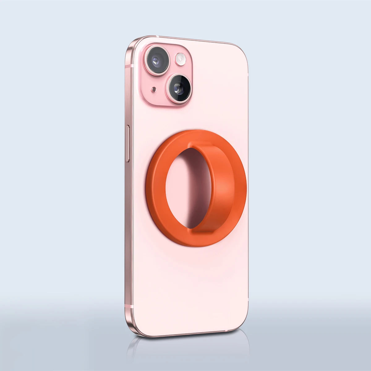 Strong Magnetic Liquid Silicone Comfortable Circular Grip Phone Holder For MagSafe Powerful Grip For iPhone 15 Ring Holder Casever
