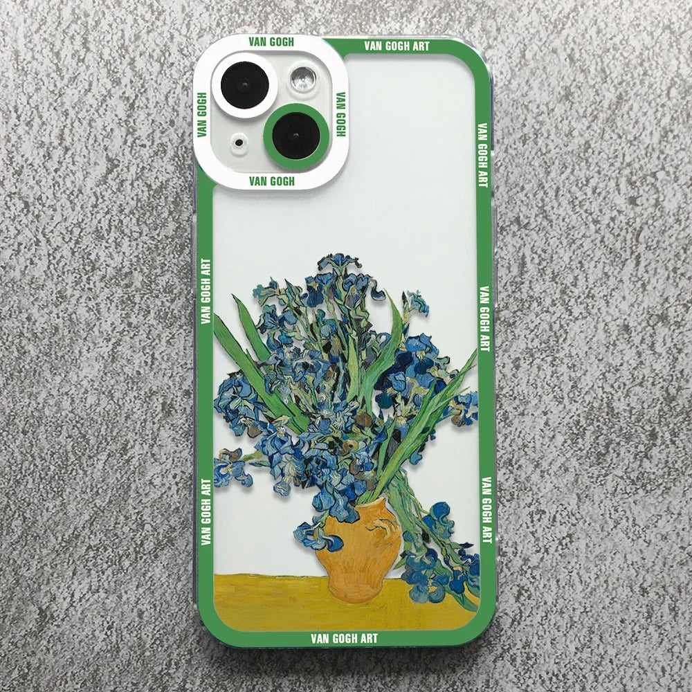 Van Gogh Art Phone Case For Samsung Galaxy S10 S20 S21 S22 S23 S24 FE Plus Ultra Note 20 Soft Cover Casever