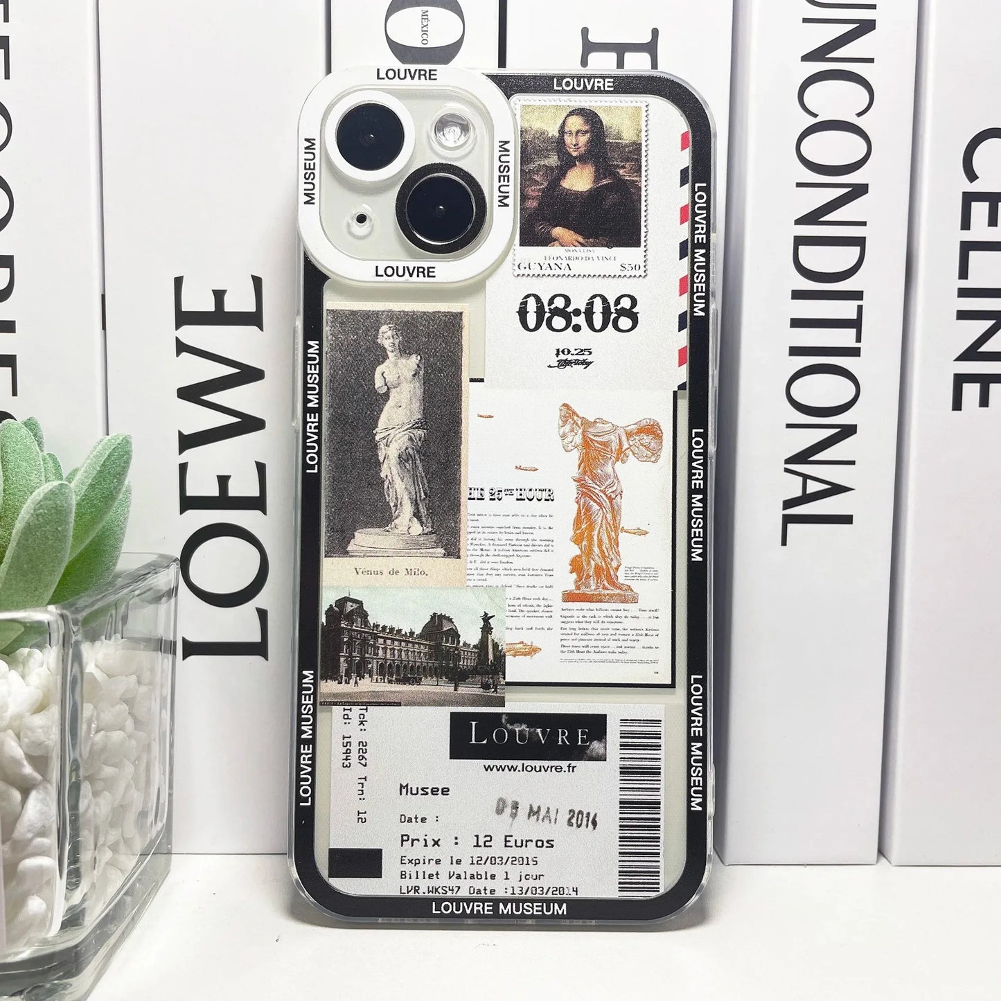 Van Gogh David Stickers Collage Art Aesthetic Phone Case For Samsung Galaxy S10 S20 S21 S22 S23 S24 FE Plus Ultra Note 20 Casever
