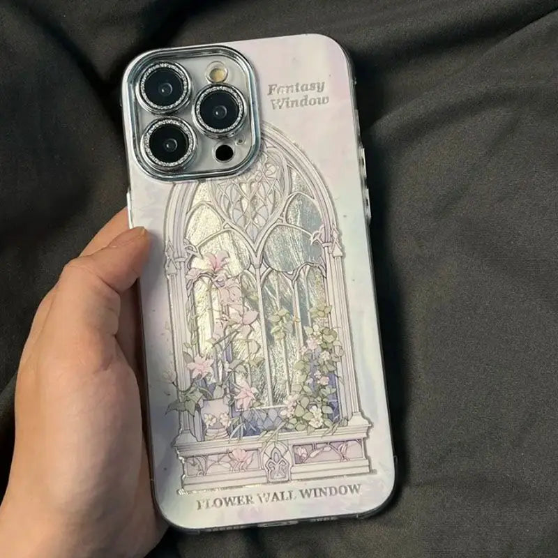 Window flowers Phone Case For Samsung Galaxy A54 A55 A25 A15 A05 A24 A33 A34 A73 A32 A51 A53 A71 A72 A30 A20 A50 Cover Casever