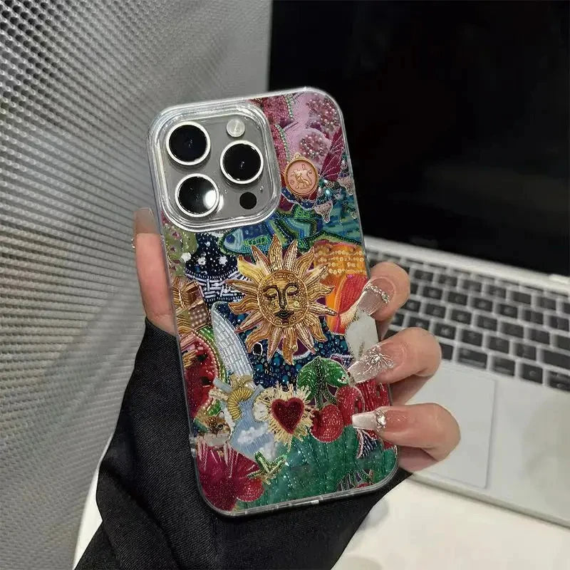 Abstract Sun Case Phone-case Casever