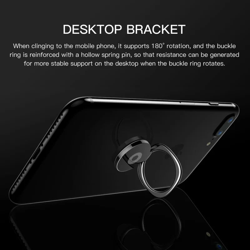 Baseus Universal Finger Ring Holder Stand Grip for iPhone 15 14 Pro Max Car Magnetic Mount Rotating Phone Back Sticker Bracket  Casever