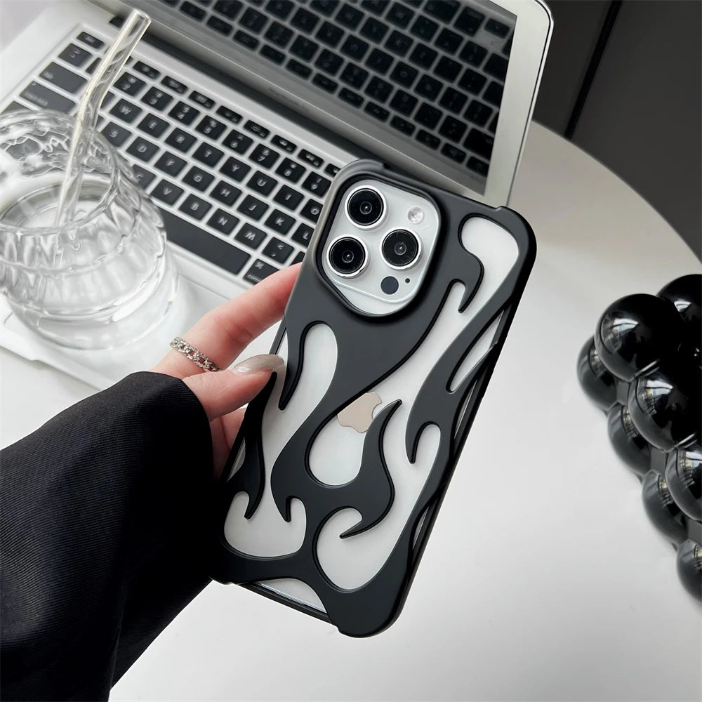 Hollow Flame Case Phone-case Casever