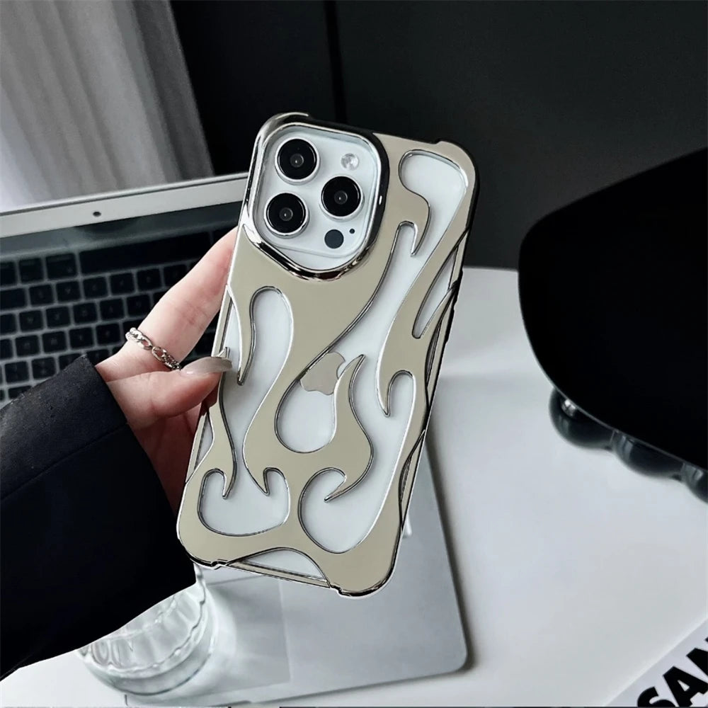 Hollow Flame Case Phone-case Casever