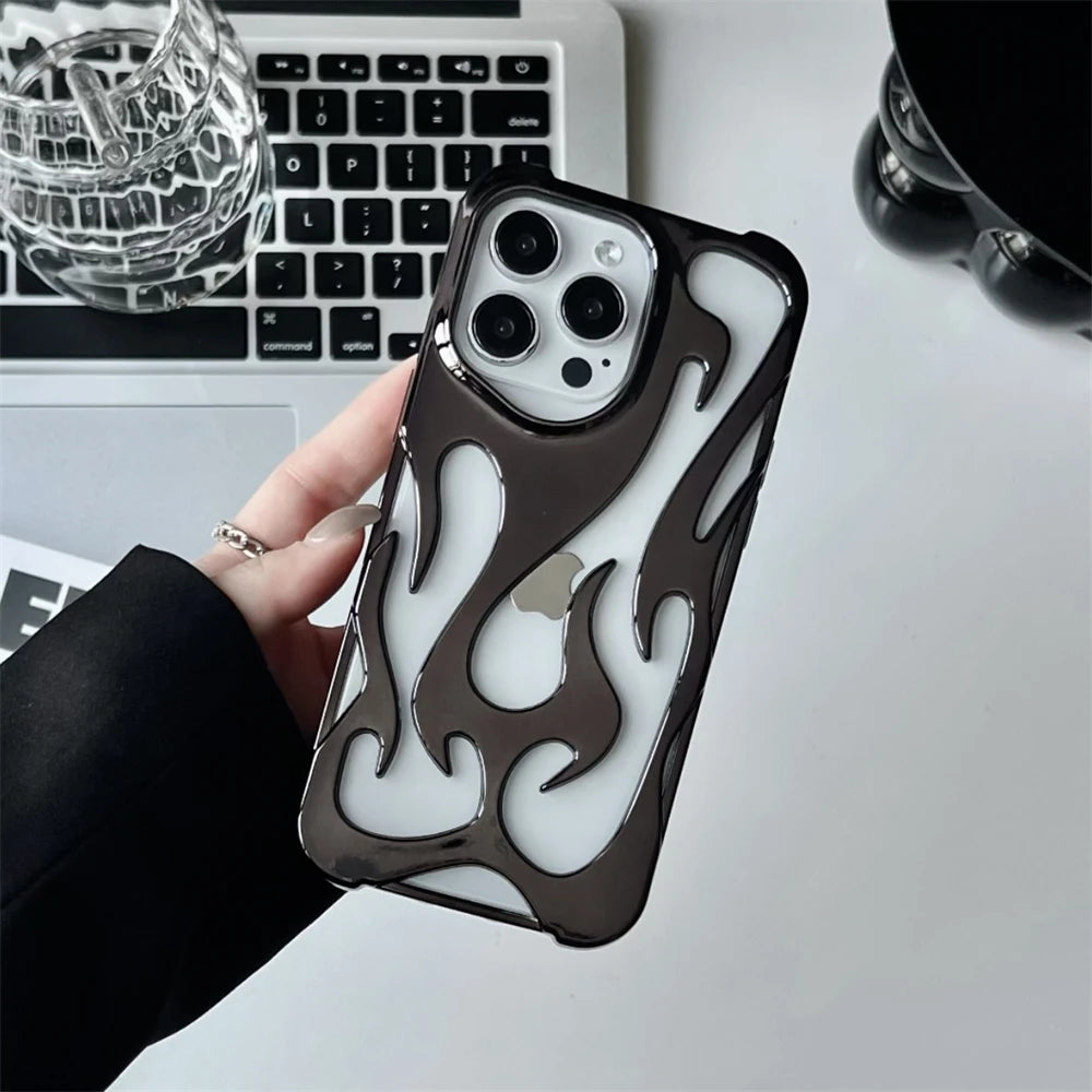 Hollow Flame Case Phone-case Casever