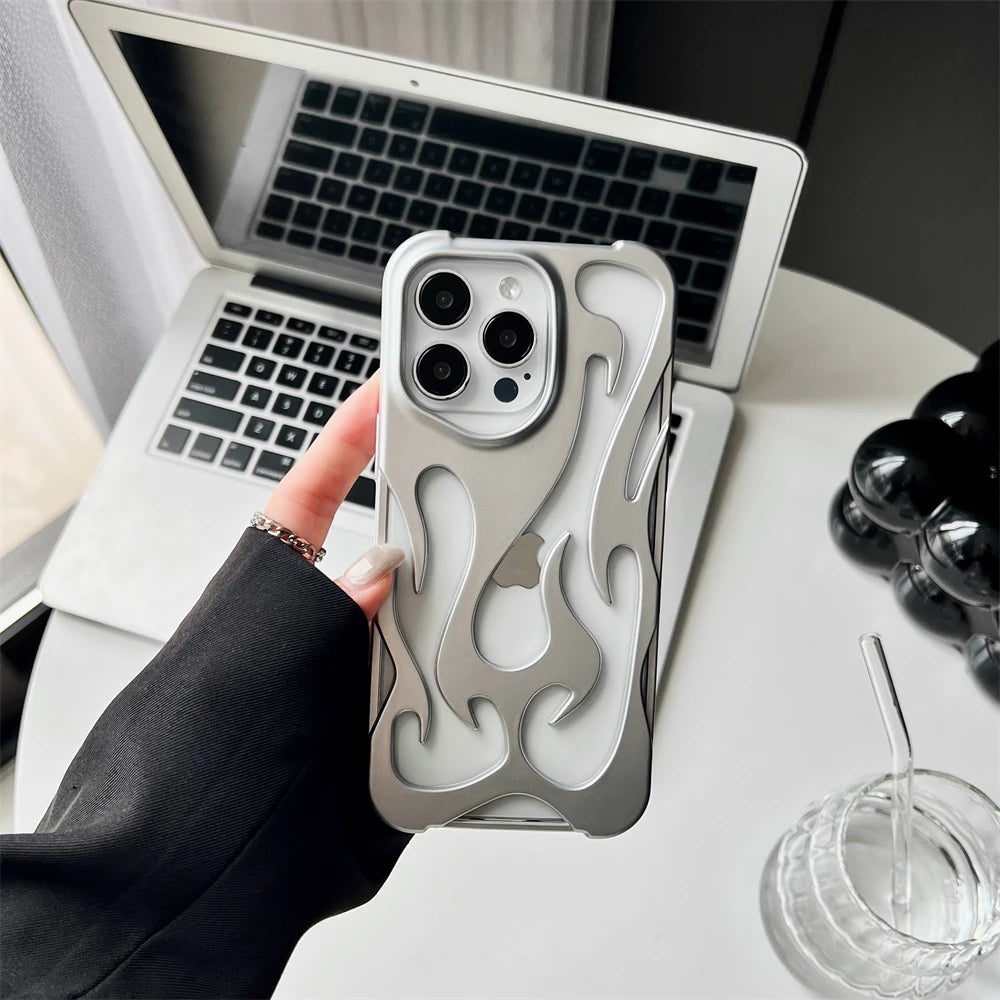 Hollow Flame Case Phone-case Casever