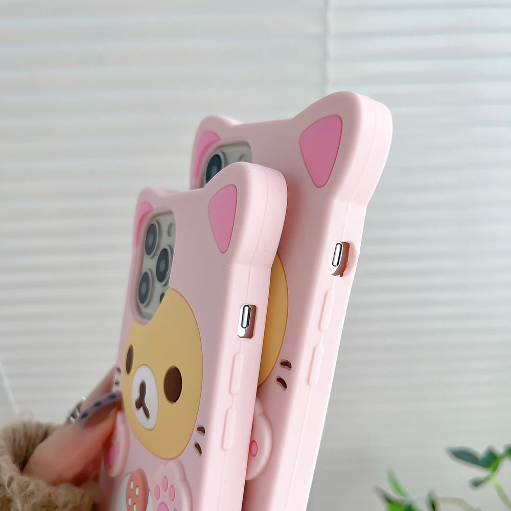 Kawaii Bear Case Phone-case Casever