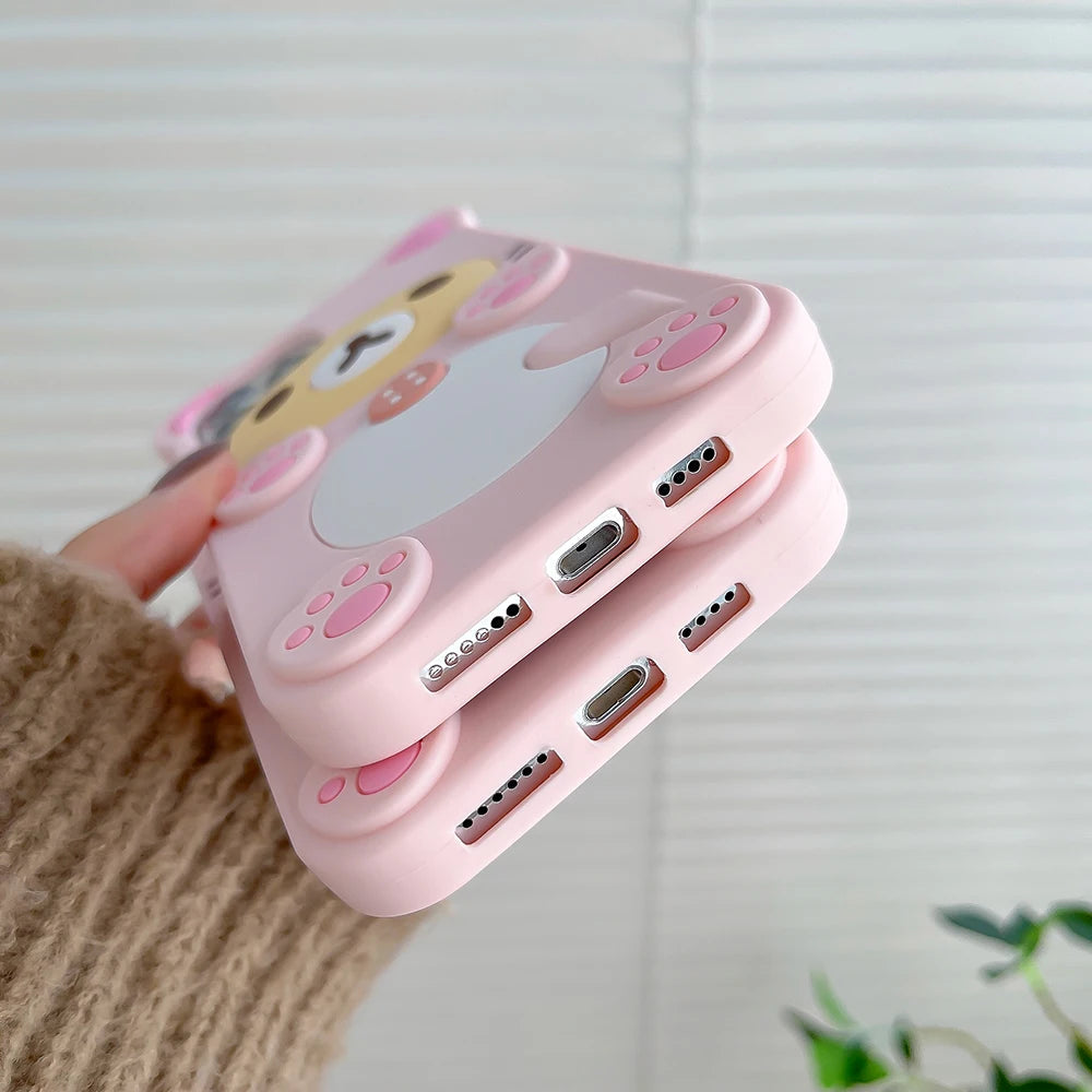 Kawaii Bear Case Phone-case Casever