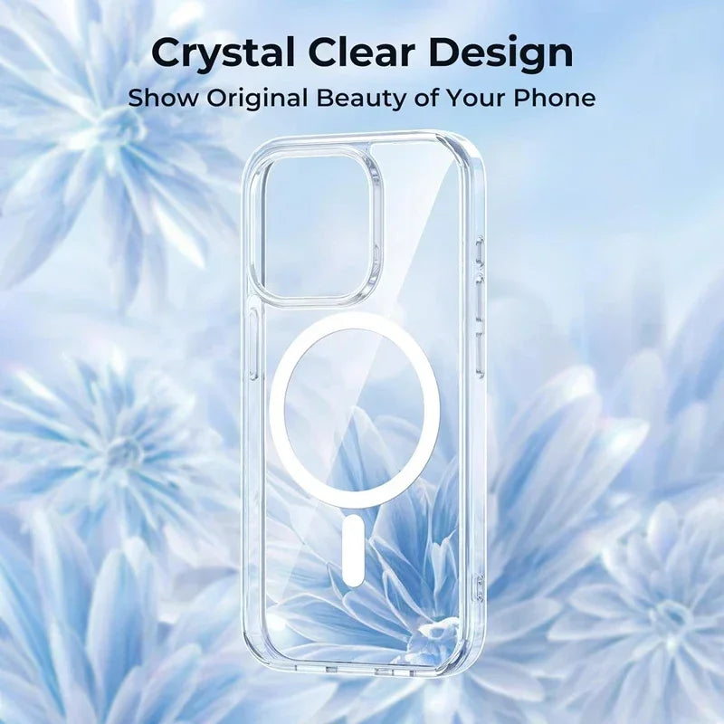 Magnetic Clear Case Phone-case Casever