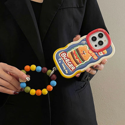 Burger Case (With Lanyard)