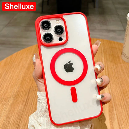 Matte Natural Titanium Magsafe Phone Case available iPhone 17