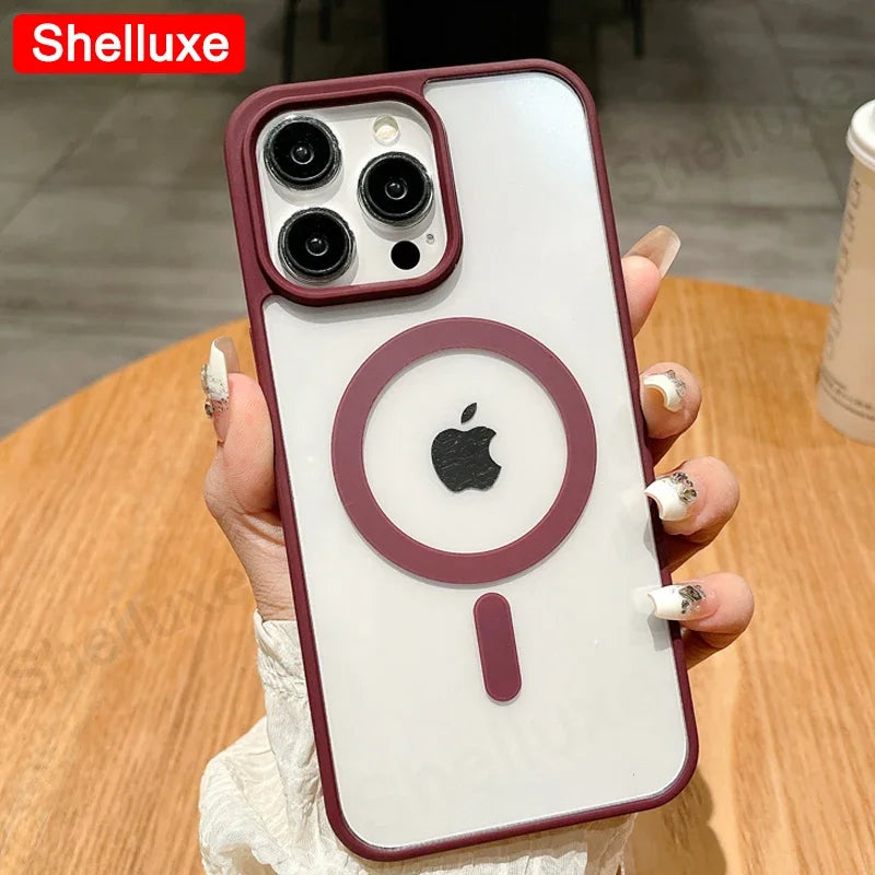 Matte Natural Titanium Magsafe Phone Case available iPhone 17