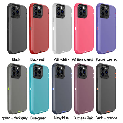 3 IN 1 Heavy Duty Shockproof Case For iPhone-Phone-case-Casever