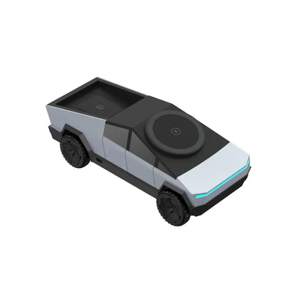 Cyber Truck 3-in-1 Wireless Charging Station for iPhone, Apple Watch, AirPods