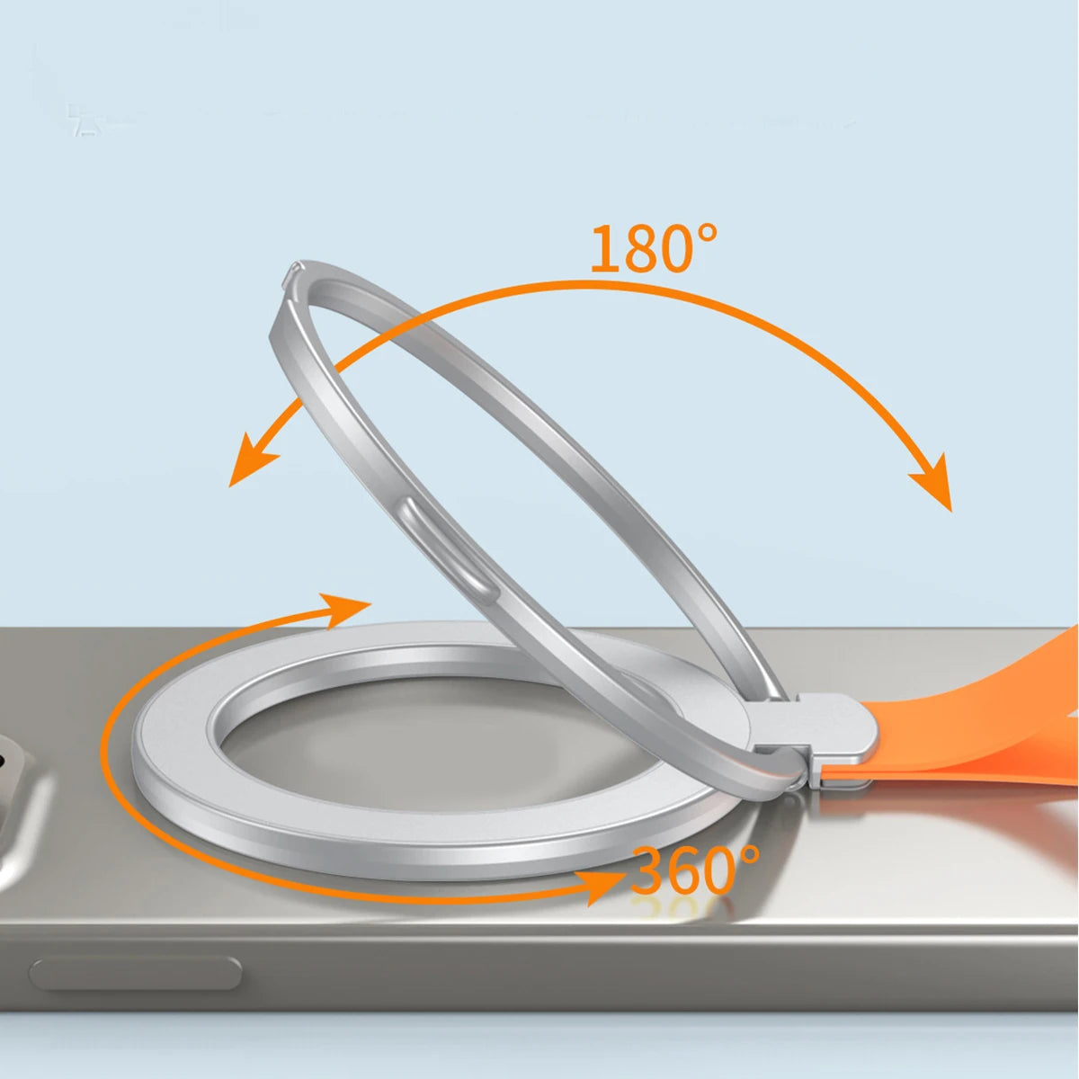 MagSafe Metal Magnetic Ring Holder for iPhone