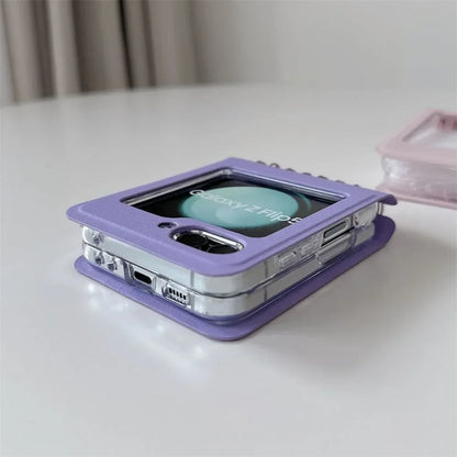 Calendar Flip Leather Case for Samsung Galaxy Z Flip