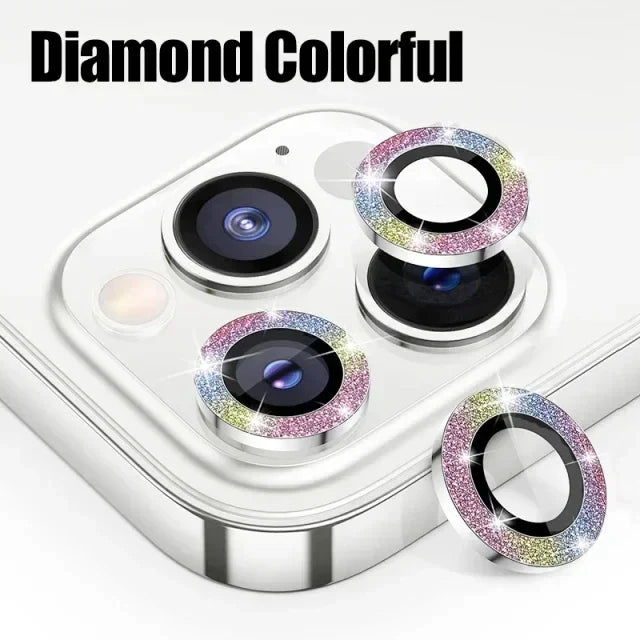 Glittering Diamond Camera Lens Protector