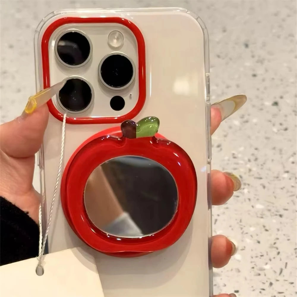 Apple Makeup Mirror Magnetic MagSafe Ring Stand