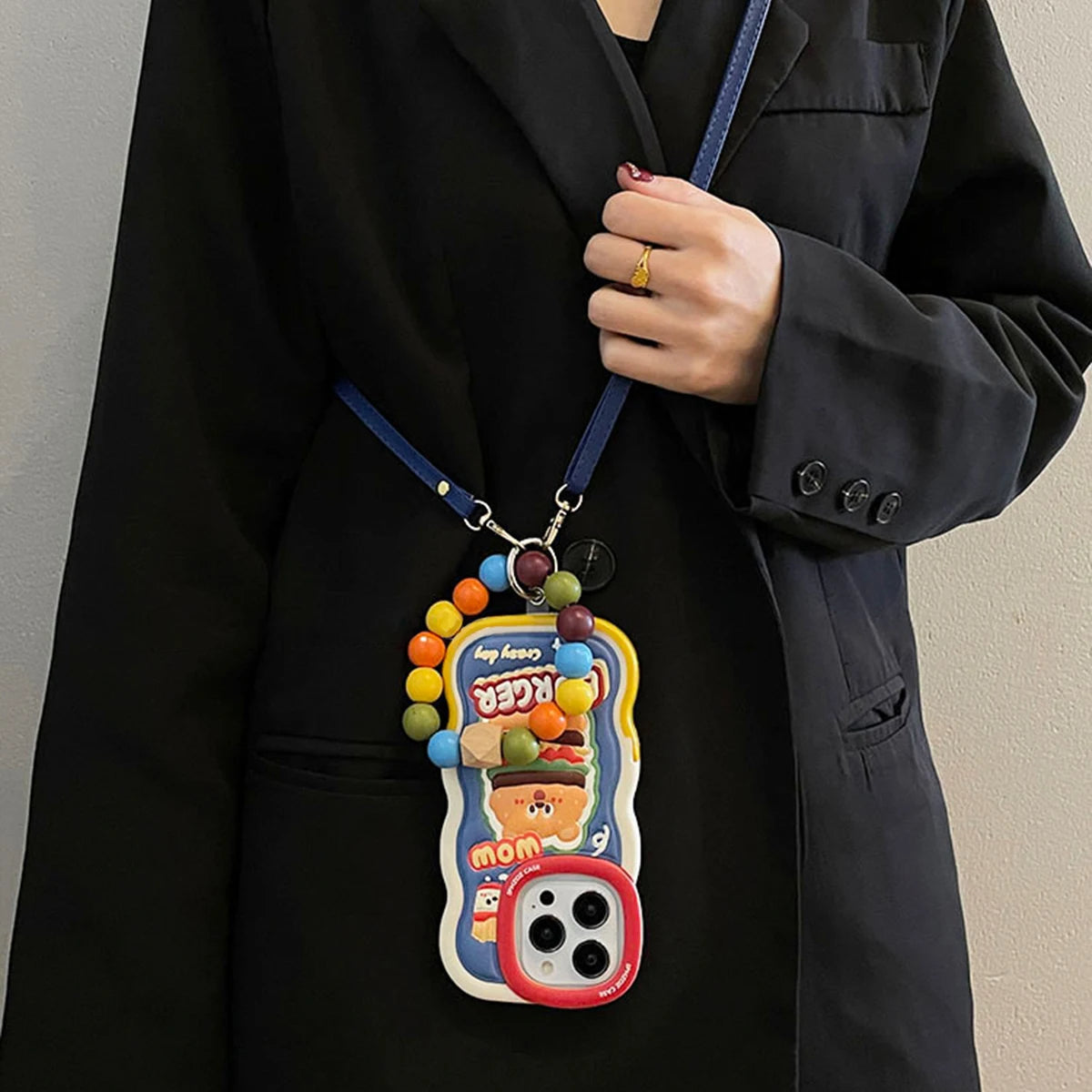 Burger Case (With Lanyard)