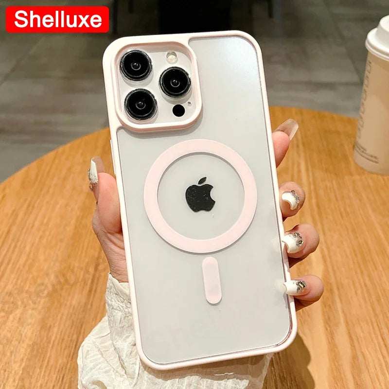 Matte Natural Titanium Magsafe Phone Case available iPhone 17