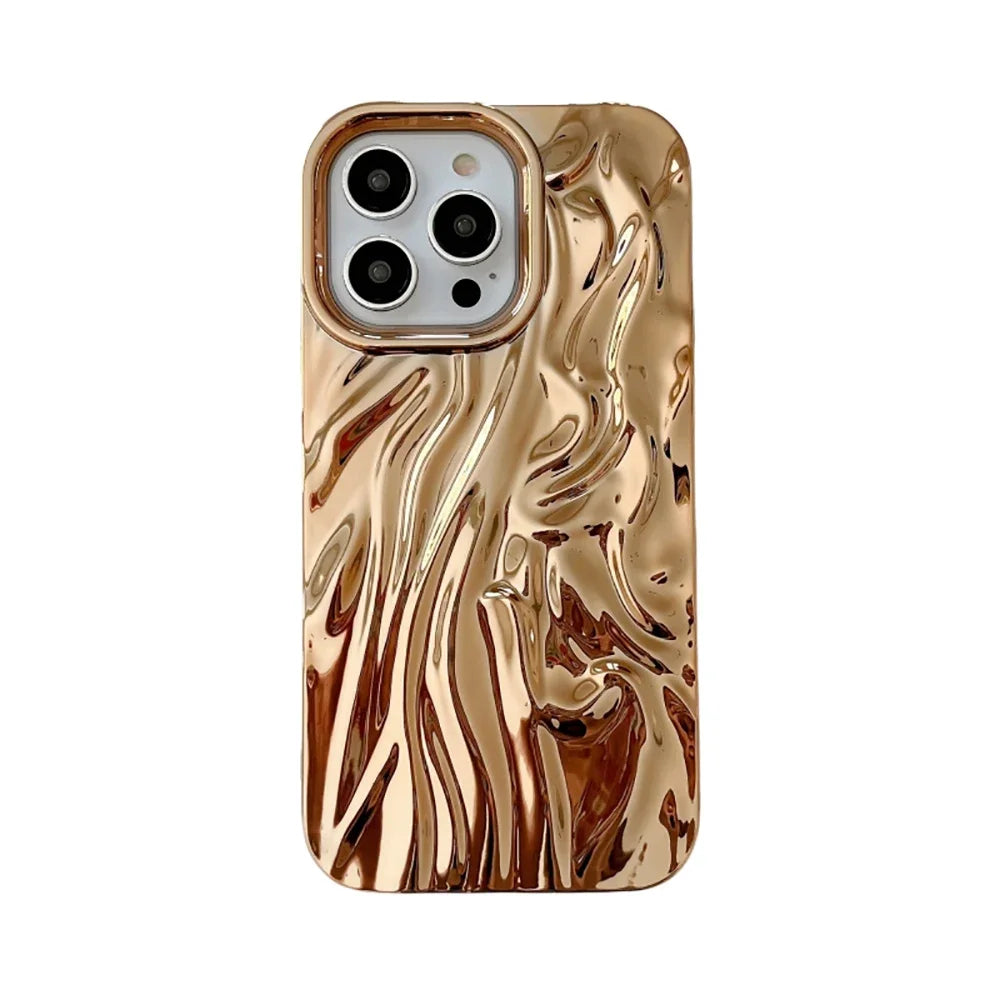 3D Electroplated Pleat Case