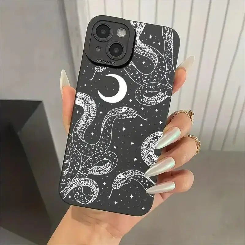 Black Snake Case For iPhone