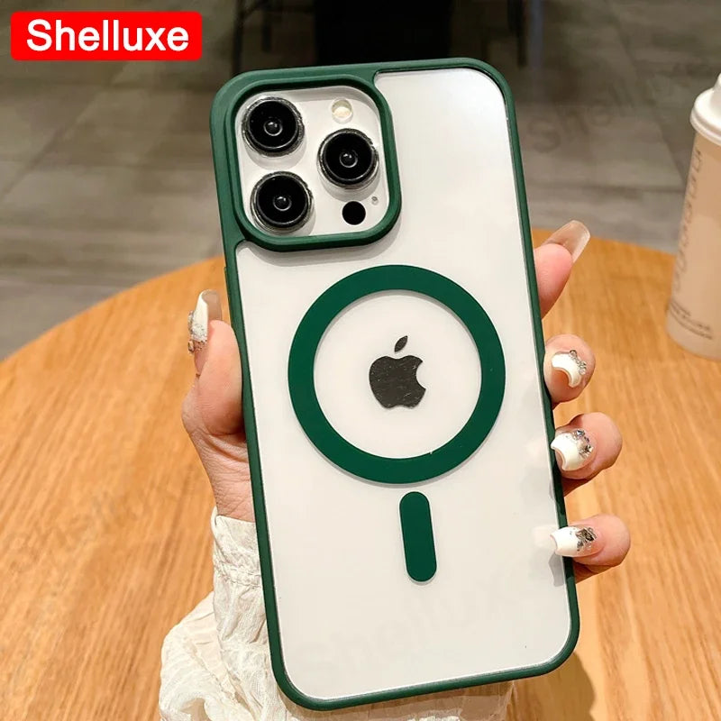 Matte Natural Titanium Magsafe Phone Case available iPhone 17