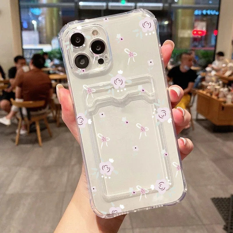 Clear Chrysanthemum Case