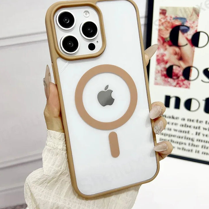 Matte Natural Titanium Magsafe Phone Case available iPhone 17