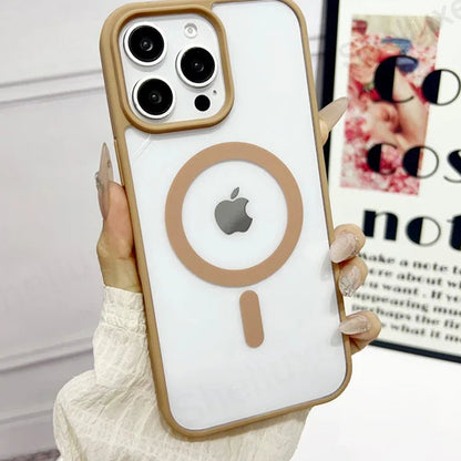 Matte Natural Titanium Magsafe Phone Case available iPhone 17