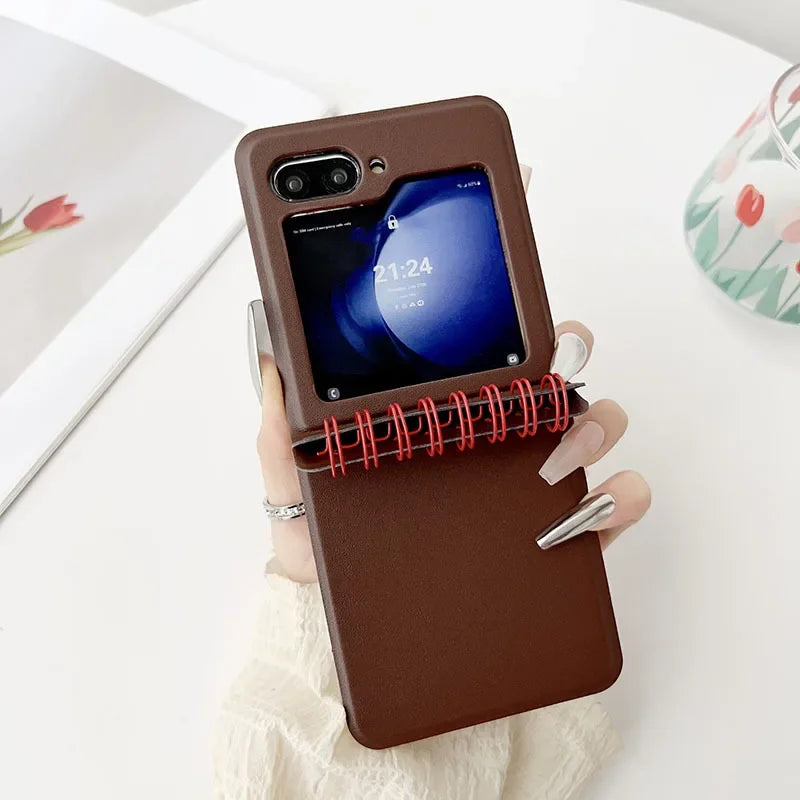 Calendar Flip Leather Case for Samsung Galaxy Z Flip