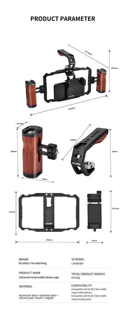 Alluminum Phone Stablizer (Case)