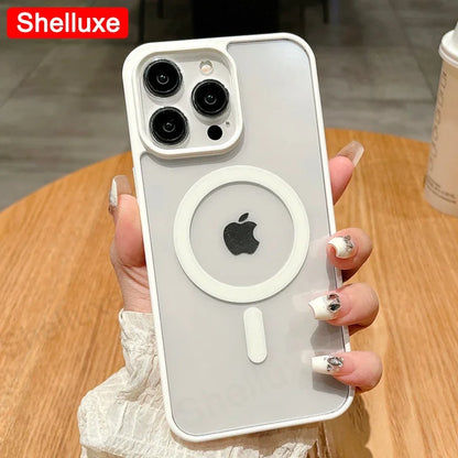 Matte Natural Titanium Magsafe Phone Case available iPhone 17