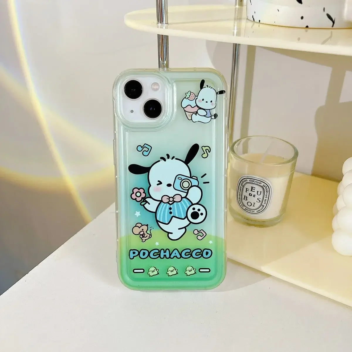 Sanrio Cinnamoroll iPhone14 Mobile Phone Case Kawaii Cute 13 12 11 X Xs Pro Plus Max Protective Shell Holder Kids Toys for Girls  Casever