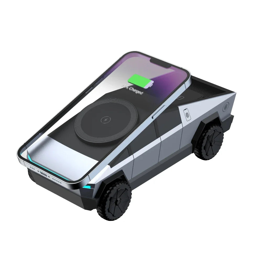 Cyber Truck 3-in-1 Wireless Charging Station for iPhone, Apple Watch, AirPods
