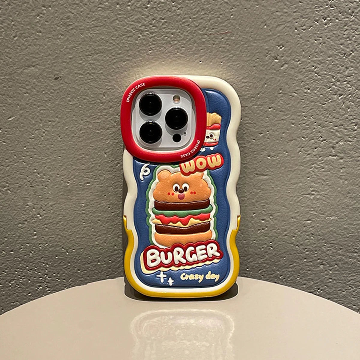 Burger Case (With Lanyard)