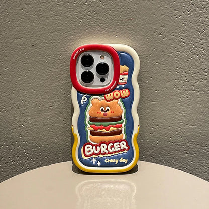 Burger Case (With Lanyard)