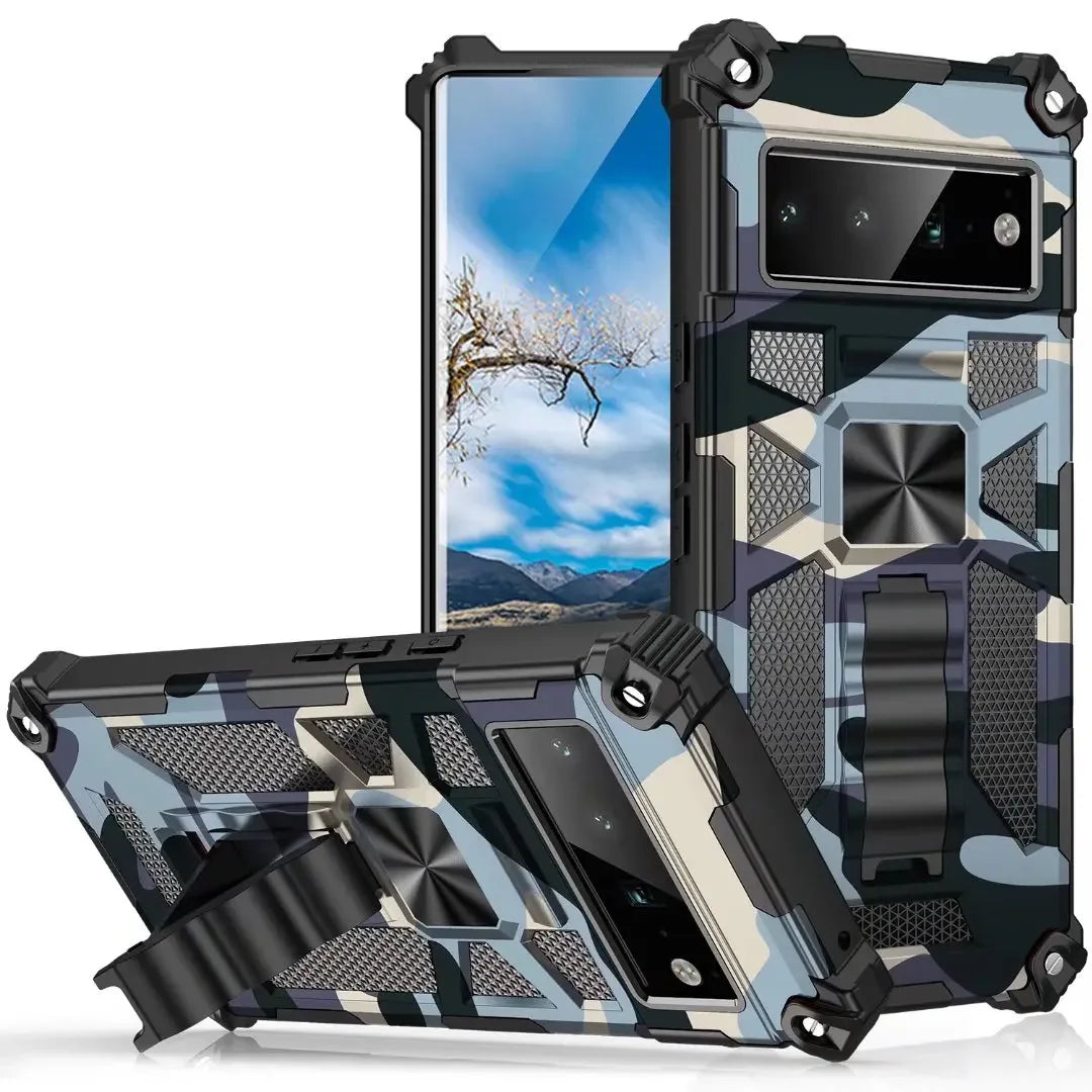 Military Camo-Armor Metal Case