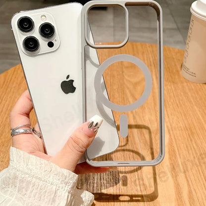 Matte Natural Titanium Magsafe Phone Case available iPhone 17